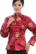 Mandarin Longevity Icons Embroidery Jacket (RM)