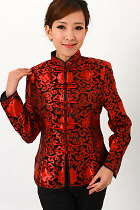 Mandarin Collar Embroidery Chinese Jacket (CM)