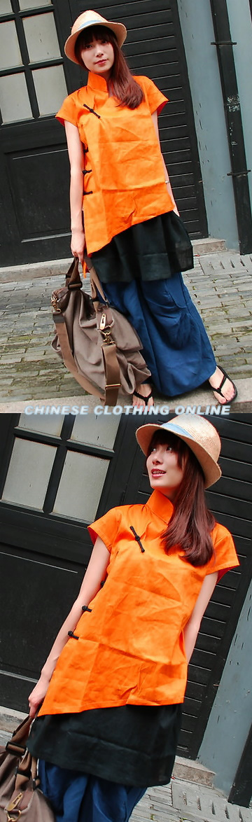 Ethnic Cup-sleeve Blouse (CM)
