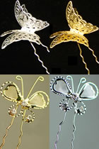 Butterfly Headgears (6 pcs)