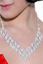 Bridal Necklace and Earrings Set