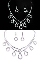 Bridal Necklace and Earrings Set