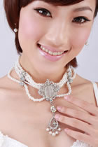 Bridal Necklace and Earrings Set