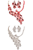 Bridal Necklace and Earrings Set