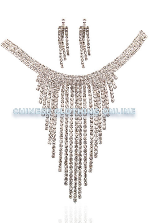 Bridal Necklace and Earrings Set