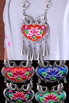 Handmade Ethnic Embroidery Necklace