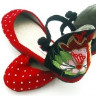 High Heel Counter w/ Embroidery Chinese Ethnic Shoes (RM)