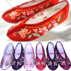 Lotus Gege Embroidery Shoes (Multicolor)