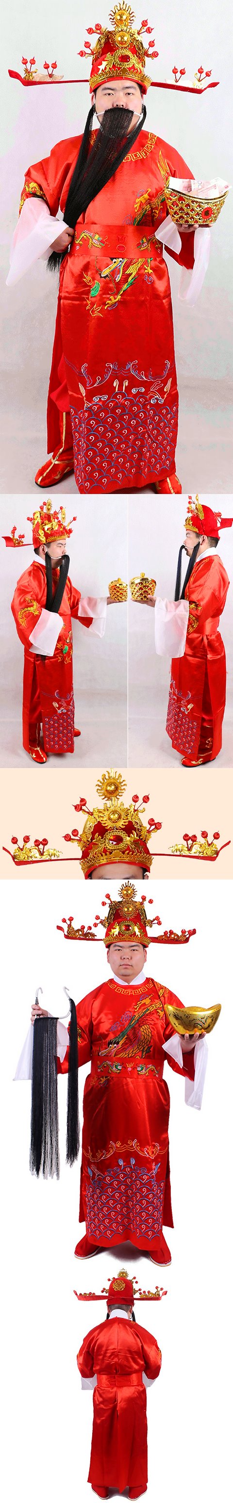 Chinese God of Wealth Outfit