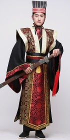 Han Scholar-bureaucrat Court Dress w/ Crown (RM)