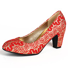 High Heel Lace Vamp Shoes