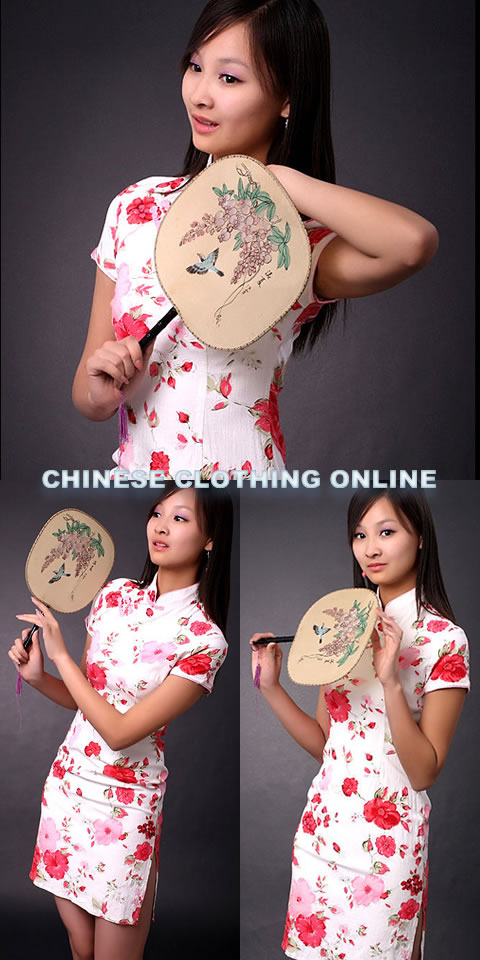 Short-sleeve Short-length Cheongsam (CM)