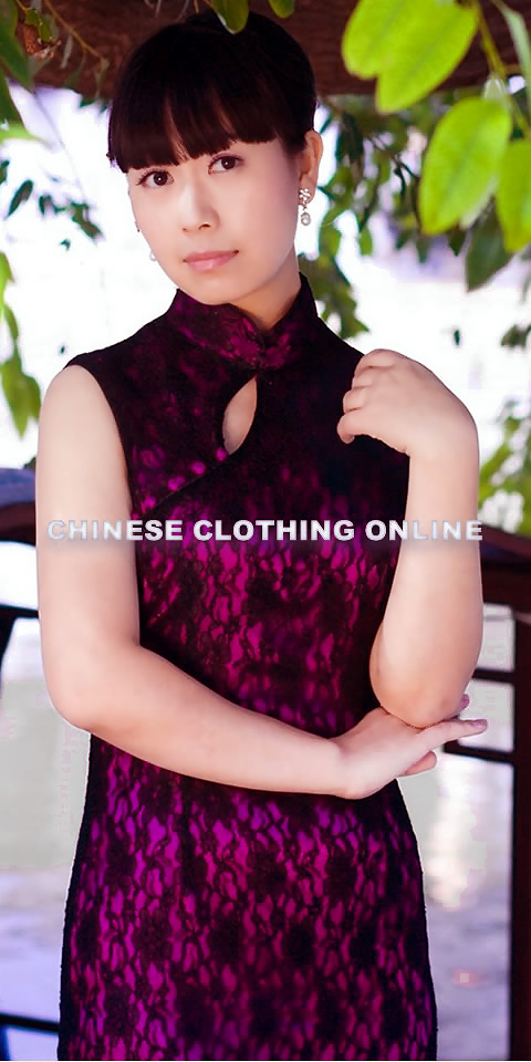 Sleeveless Mid-length Cheongsam (CM)