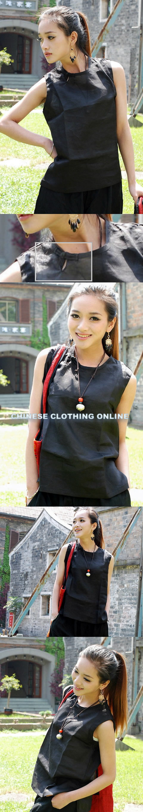 Ethnic Sleeveless Blouse/Vest